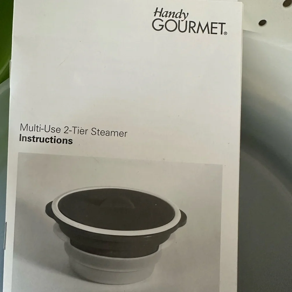 Handy Gourmet Multi-Use 2-Tier Steamer Brand New
